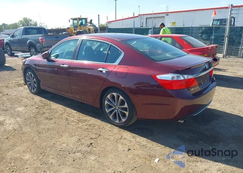 2014 Honda Accord Sport z USA, uszkodzony, nr VIN 1HGCR2F58EA170062